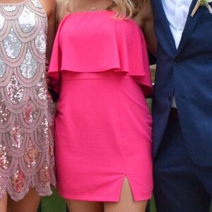 Strapless superdown dress